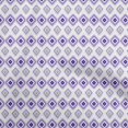 thumbnail image 1 of oneOone Cotton Silk Bluish Violet Fabric Asian Ikat Craft Projects Decor Fabric Printed by The Yard 42 Inch Wide, 1 of 4