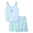 thumbnail image 2 of Justice Girls' Two Piece Skort Set, 2 of 3