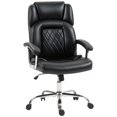 thumbnail image 1 of HOMCOM Chaise de Bureau, Chaise de Bureau Grande Taille 400 Lb avec Coussin à Ressorts, 1 of 10