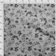 thumbnail image 4 of oneOone Silk Tabby Light Gray Fabric Tropical Craft Projects Decor Fabric Printed By The Yard 42 Inch Wide, 4 of 4