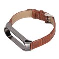 thumbnail image 2 of Quick Release Leather Watch Bands Leather Watch Strap Leather Wrist Watch Band Leather Bands For  Mi Band 6 Watch Strap For  Mi Band 5 Quick Release Leather Watch Bands Bamboo, 2 of 8