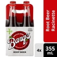 thumbnail image 1 of Barq's Bière racine artisanale Glass Bouteilles, 355 mL, 4 Pack, 1 of 8