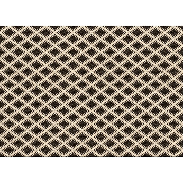 Ahgly Company Tapis d'Intérieur Lavables en Machine Rectangle Transitionnel Zone Grise de Minuit, 8' x 10'