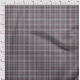 thumbnail image 1 of oneOone Georgette Viscose Fabric Tartan Check Print Sewing Fabric BTY 42 Inch Wide, 1 of 4