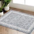thumbnail image 1 of Rugking Area Rug 3X5 Persian Rug Vintage Indoor Thin Rug Soft Door Mat Grey Print Overdyed Boho Retro Cover Farmhouse Washable Kitchen Bedroom, 1 of 6