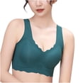 thumbnail image 1 of Timegard Womens Plus Size Bras Wireless Seamless Full Coverage Smoothing Comfort Bras Sleep Bralette, 1 of 6