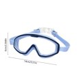 thumbnail image 3 of Boovnll Swim Goggles, Macaron Color Swimming Goggles Flat Opposition Fogs Large Frame Swimming Goggles Plastic Swimming Goggles Children Diving Goggles, Swimming Goggles, Goggles, 3 of 6