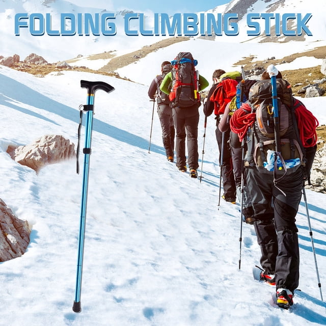 Agiferg Trekking Poles Pack Adjustable Hiking or Walking Sticks - Strong Lightweight