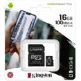 thumbnail image 4 of Kingston Canvas Select Plus - Flash memory card (microSDHC to SD adapter included) - 16 GB - A1 / Video Class V10 / UHS Class 1 / Class10 - microSDHC UHS-I, 4 of 4
