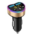 thumbnail image 1 of Edgergery Adaptateur USB pour Voiture Kit Bluetooth Sans Fil 4.8A Chargeur USB Rapide Mains Libres Émetteur FM Bluetooth, 1 of 1