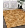 thumbnail image 3 of Ahgly Company Machine Washable Indoor Rectangle Transitional Sedona Brown Area Rugs, 2' x 4', 3 of 7