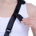 thumbnail image 3 of Manufacturer Direct Mesh Breathable Arm Sling for Forearm Fracture Fixation - Adjustable Shoulder Neck Wrist Support Strap, Durable & Comfortable Medical Immobilizer (Black), 3 of 5