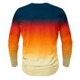 thumbnail image 4 of AherBiu Plus Size Men's Long Sleeve Shirts Stretch Quick-Drying Athletic Button T-Shirts Graphic Sweatshirts Crewneck Tees, 4 of 4