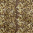 thumbnail image 1 of oneOone Georgette Viscose Moutarde Foncée Tissu Abstrait Robe Florale Tissu Tissu Imprimé par la Cour 42 Pouces de Large, 1 of 5