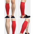 thumbnail image 2 of WZXFASHION Calf Compression Sleeve Leg Performance Support Shin Splint & Calf Pain Relief Clothing Shoes & Accessories Red L, 2 of 2