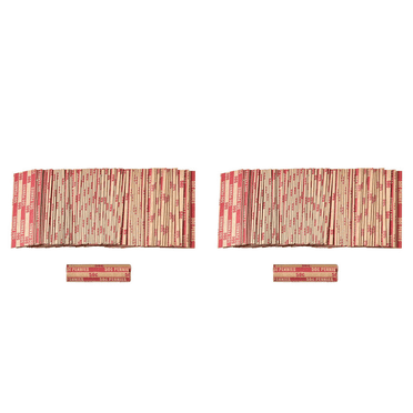 Enveloppes pour Pièces de Penny Manchons de Penny Rouleaux Plats de Penny Enveloppes 200 Pcs,200 * Enveloppes pour Pièces de Penny