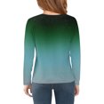 thumbnail image 4 of MeetoTime Chemises à Manches Longues Imprimées pour Enfants, Col Rond Décontracté, Blouses Habillées pour Bébés Filles 3 - 14 Ans, 4 of 5