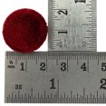 thumbnail image 5 of 12 Pieces Solid 2 Holes Sewing Velvet Fabric Cloth Covered Scrapbooking Craft Buttons, 5 of 5