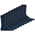 thumbnail image 1 of bugatti men's socks, 9-pack - Socks Soft Cotton Uni Basic Blue 39-42, 1 of 3