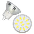 thumbnail image 4 of MR11 LED Bulb, 3W 12 LEDs 360 Degree Heat Dissipation No Flicker No Buzz Eye Protection, with Dual Needle Base, for Spotlights Ceiling Lights Track Lights, 4 of 7