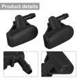 thumbnail image 3 of Windshield Washer Nozzle 2pcs Black Nozzle Plastic 2012-2017 CP9Z-17603-B For Focus Front Windshield High Quality, 3 of 12