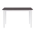 thumbnail image 4 of CorLiving Michigan Two Toned White-Grey Indoor Dining Table for 4 People, 4 of 7