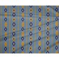 thumbnail image 4 of oneOone Tissu Polyester Lycra Rayé & Géométrique Ikat Imprimé Tissu BTY 56 Pouces de Large, 4 of 4