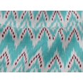 thumbnail image 4 of oneOone Viscose Jersey Fabric Chevron Ikat Print Fabric By Yard 60 Inch Wide, 4 of 5