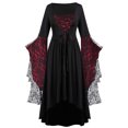 thumbnail image 1 of Babysbule Robe pour Femmes Liquidation Robe Vintage Classique Médiévale Longueur au Sol Renaissance Gothique à Manches Longues, 1 of 4