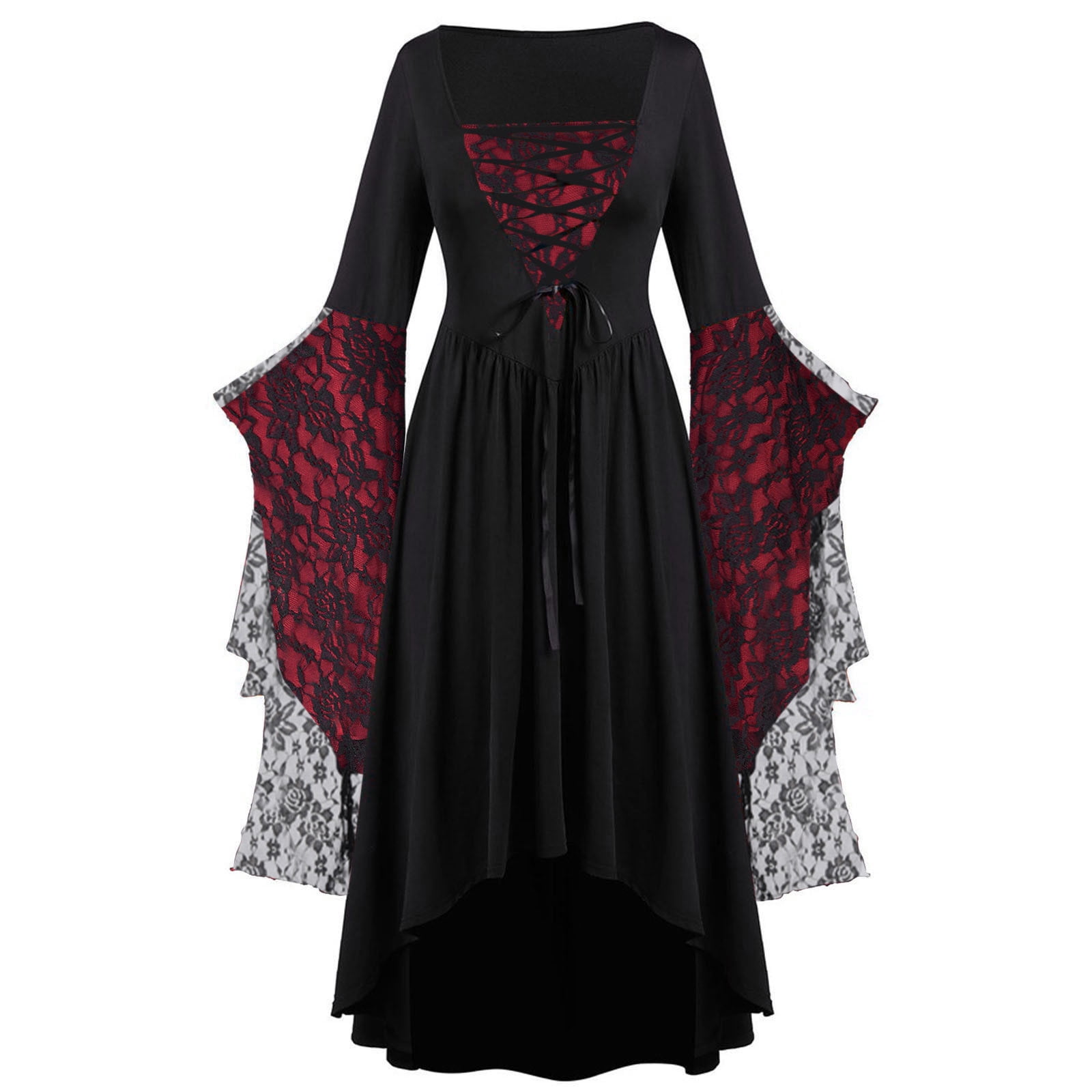 ladies skull dressing gown Halloween Dress Dresses For Women Women's Halloween Skeleton Costume Skull Bones Print Bodycon Tunic communion dress