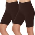 thumbnail image 1 of Chbgutlmr 2pc Athletic Shorts for Women Workout Slim Elastic High Waisted Solid Color Running Shorts Sport, 1 of 9