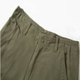 thumbnail image 3 of Styesk Mens Shorts Man Solid Color Workwear Multi-pocket Fifth Pants Large Size Fashion Fallow Straight-leg Pants, 3 of 7