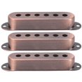 thumbnail image 1 of Guitar Pickup Cover, Brass Single Pickup Cover, Long Service Life Easy To Install And Remove For Bands Guitar Practice And Performance Bass Gold,Black,Silver,Red Copper,Bronze, 1 of 8