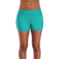 thumbnail image 1 of Charmo Women Swimsuit Bottom Tummy Control Swimming Shorts Solid Swim Trunks, 1 of 7