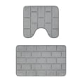 thumbnail image 2 of TopLLC Bathroom Rugs, Rugs for Living Room, Area Rug, Bath Mat Bathroom Water Absorbing Door Mat Convenient Wash Lightweight Fabric Water Absorption Non Slip Floor Mat Chenille floor mats, 2 of 6