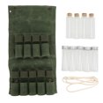 thumbnail image 3 of Spice Bottle Bag, Camping Seasoning Jar Bag Classification Storage Stain Resistant Foldable  For Barbecue Green, 3 of 8