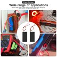 thumbnail image 2 of MasteelfCA 10pcs Battery Holder On/Off Switch Battery Case Insulating Batery Container (9V 6F22 Battery), 2 of 7