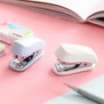 thumbnail image 3 of Pink mini stapler with staple remover and 640 staples, cute stapler gift, 3 of 5