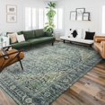 thumbnail image 1 of Pink Area Rug for Living Room Soft Washable Faux Wool Neutral Boho Floral Big Nursery Bed Bedroom Livingroom Carpet Size Extra Large Area Rugs x, 1 of 7