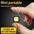 thumbnail image 4 of Mini LED Flashlight 700 Lumens Magnetic COB Flashlights 500mAh USB Rechargeable, 4 of 8