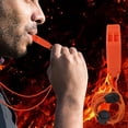 thumbnail image 5 of RXIRUCGD Sifflet en Aluminium Sifflet de Survie Sifflet de Feu de Survie, 5 of 5
