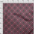 thumbnail image 2 of oneOone Organic Cotton Voile Fabric Tartan Check Print Sewing Fabric BTY 42 Inch Wide, 2 of 4