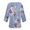 thumbnail image 5 of Pisexur Veste pour Femmes, Cardigans à devant Ouvert, Manteaux Trench, Vestes d'Automne, Chemise Ample Décontractée pour Femmes à Manches 3/4 Imprimée, Hauts, Cardigan, 5 of 5