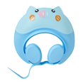 thumbnail image 1 of HLONK Bonnet de Douche pour Bébé en Silicone Sécuritaire, Bonnet de Bain, Visière Souple, Forme de Dessin Animé, Sangle Ajustable, Bonnet de Shampooing Imperméable, 1 of 8
