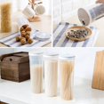 thumbnail image 3 of Pasta Noodle Grain Cereal Bean Rice Food Storage Container Kitchen Sealed Box, 3 of 10