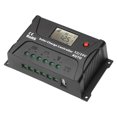 thumbnail image 4 of 20A PWM Solar Charge Controller with 12V/24V Adaptive Input Below 55V for Solar Panels, Suitable for Gel Batteries, with LCD Display, Temperature Compensation, and Multiple Protections, 4 of 8