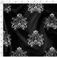thumbnail image 4 of Soimoi Rayon Fabric Ogee Damask Print Fabric by the Yard 56 Inch Wide, 4 of 5