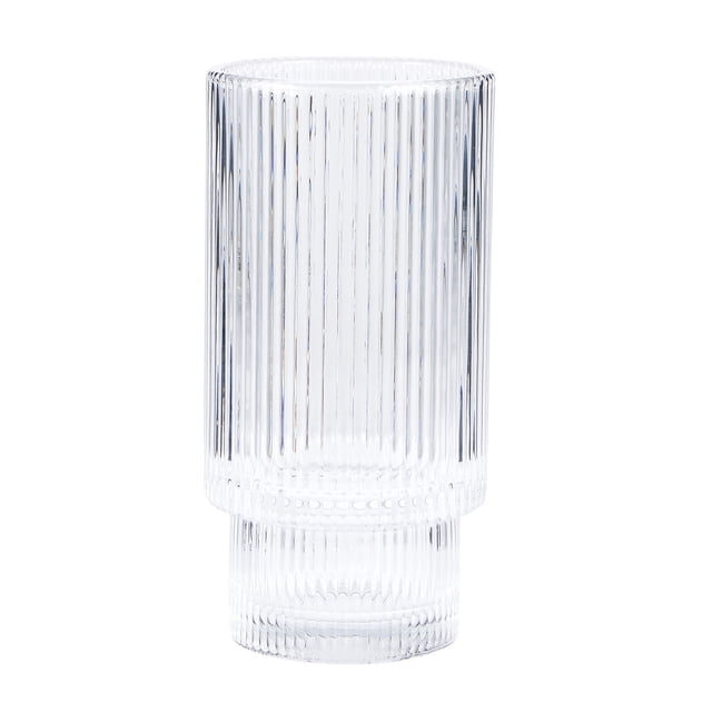 Wangsaura Transparent Glass Cup,Coffee Mug,Water Cup for Home Office Bar
