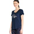 thumbnail image 4 of George Women's Scoop Neckline Sleep Tee, 4 of 6