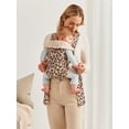 thumbnail image 3 of BabyBjrn Baby Carrier Mini Cotton Beige/Leopard 1 Count, 3 of 5